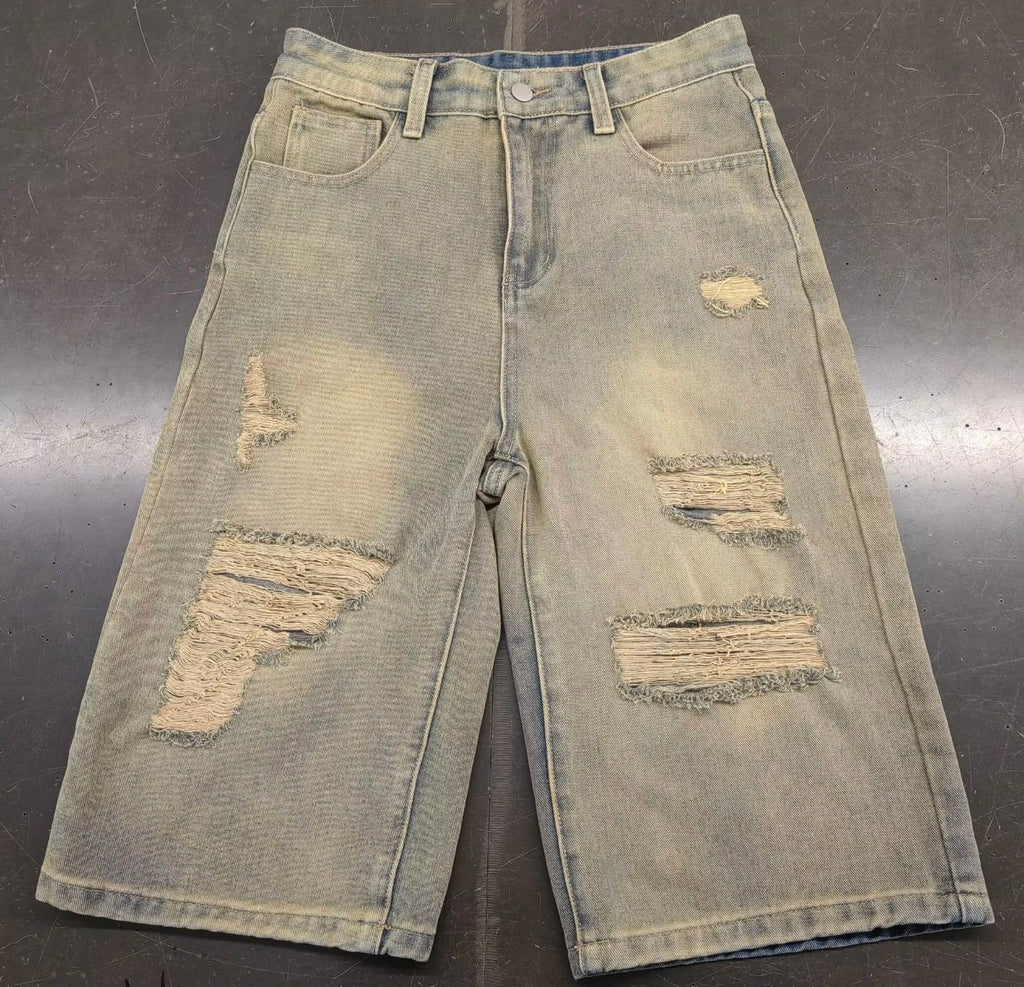 Sarai Bermuda Denim Shorts