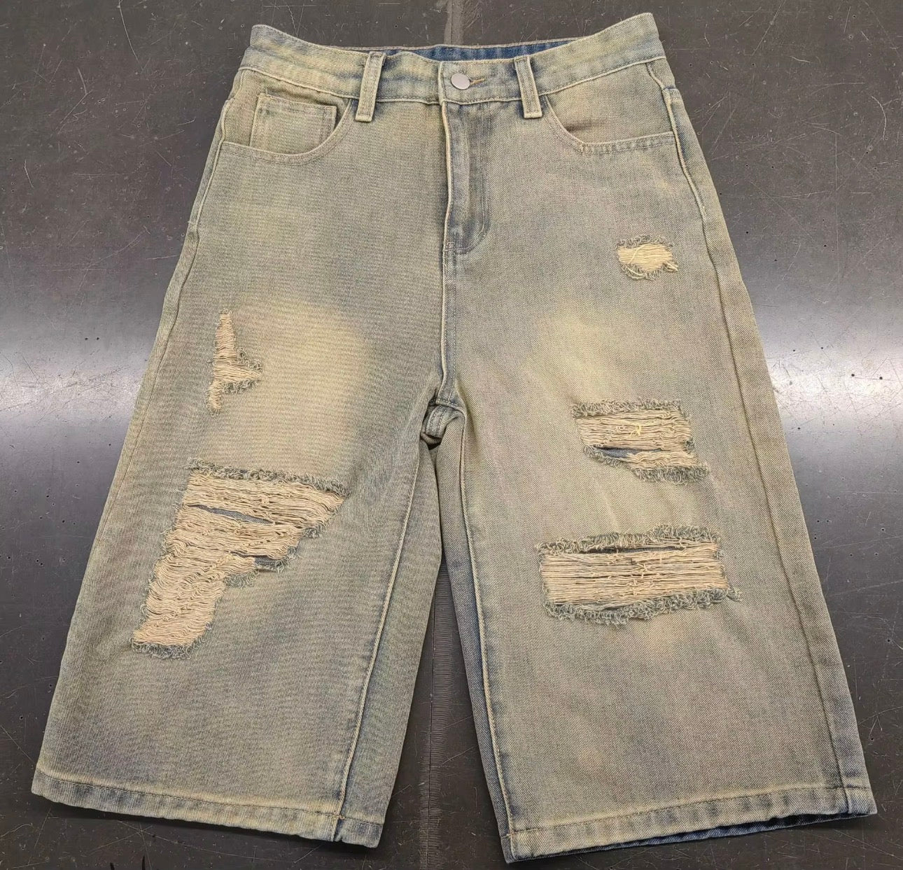 Sarai Bermuda Denim Shorts